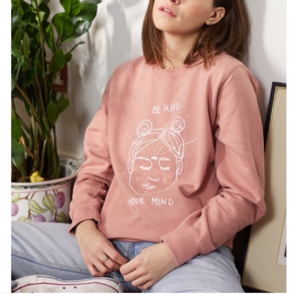 Like New Oversized Crewneck Sweater O&F - Picture 2 of 5